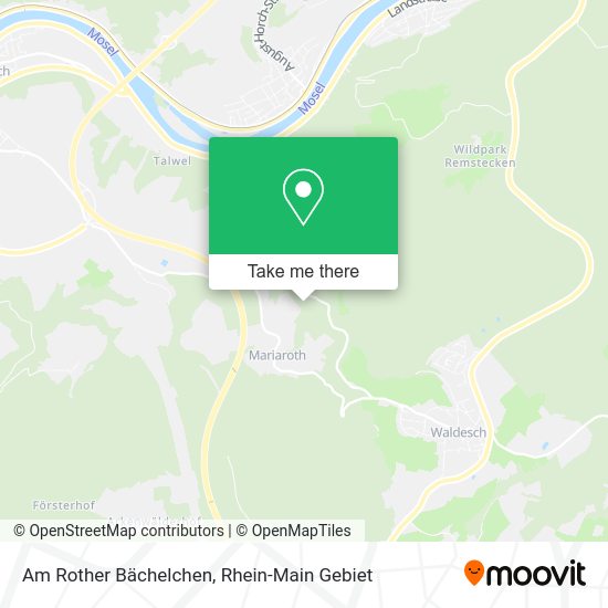 Карта Am Rother Bächelchen