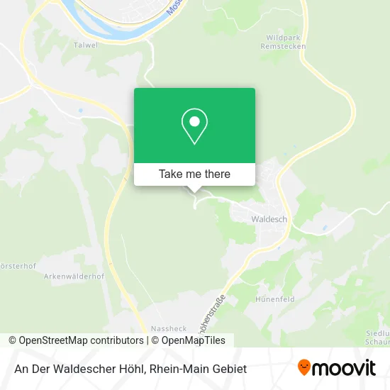 Карта An Der Waldescher Höhl
