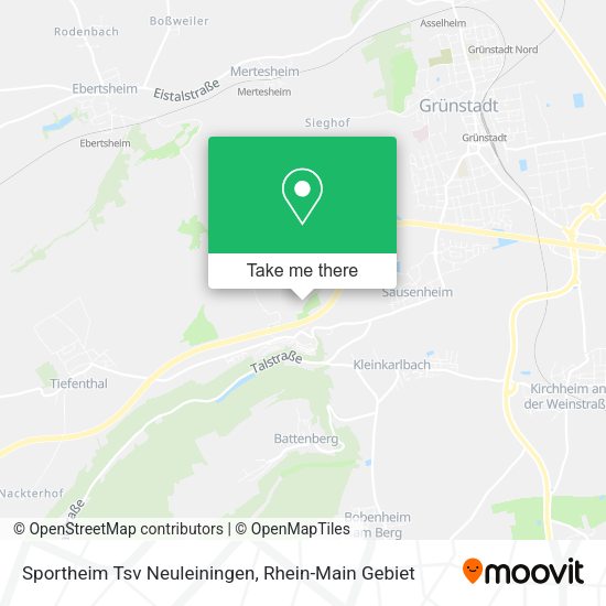 Карта Sportheim Tsv Neuleiningen