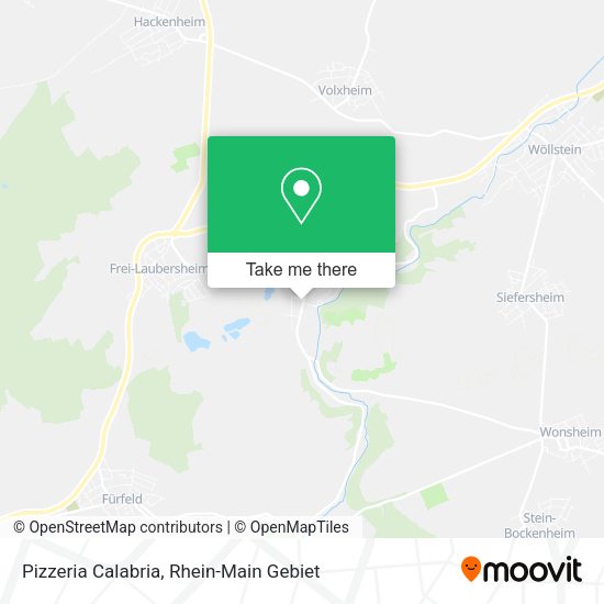 Карта Pizzeria Calabria