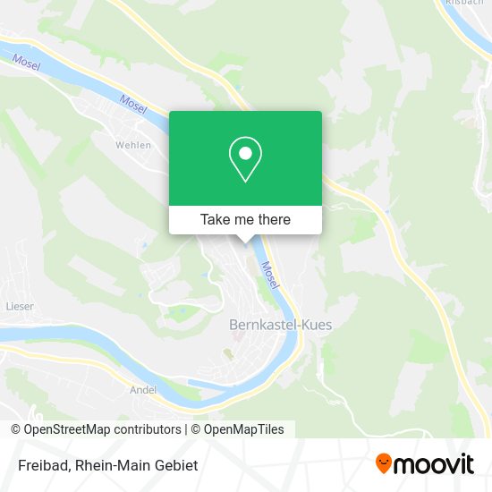 Карта Freibad