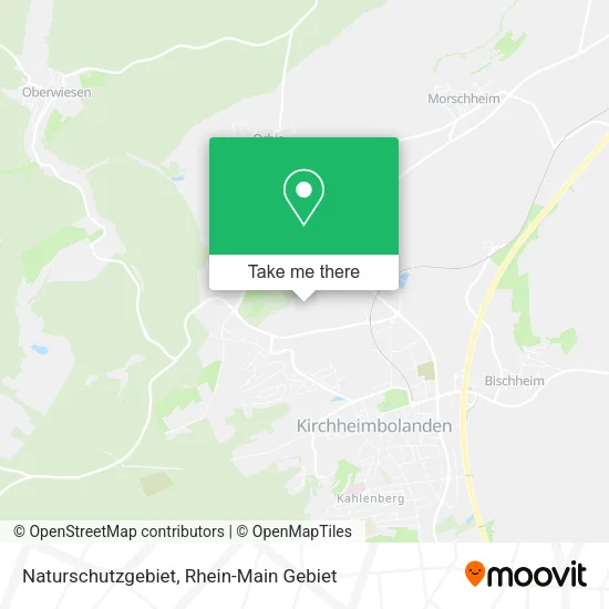 Карта Naturschutzgebiet