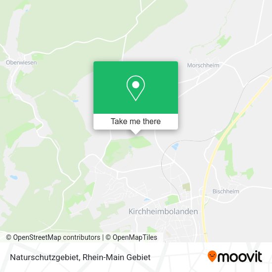 Карта Naturschutzgebiet