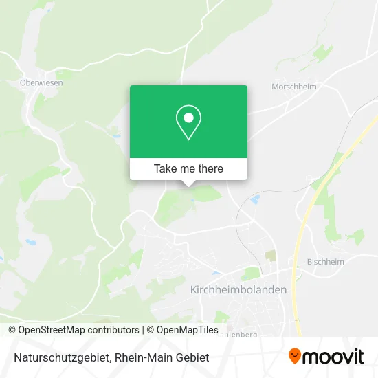 Карта Naturschutzgebiet
