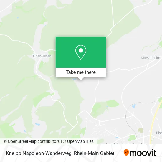Карта Kneipp Napoleon-Wanderweg