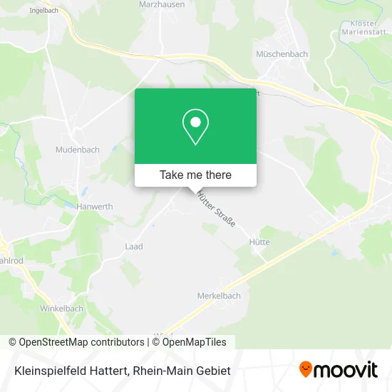 Карта Kleinspielfeld Hattert