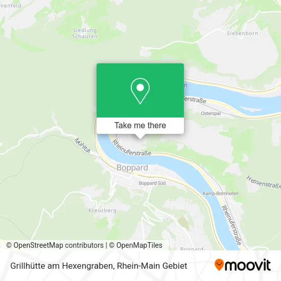 Карта Grillhütte am Hexengraben