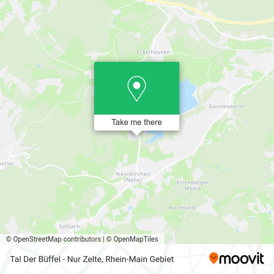 Карта Tal Der Büffel - Nur Zelte
