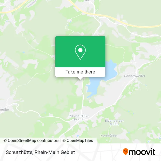 Карта Schutzhütte