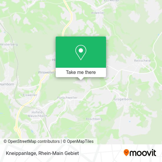 Карта Kneippanlage