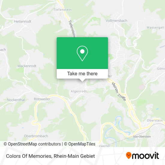 Colors Of Memories map