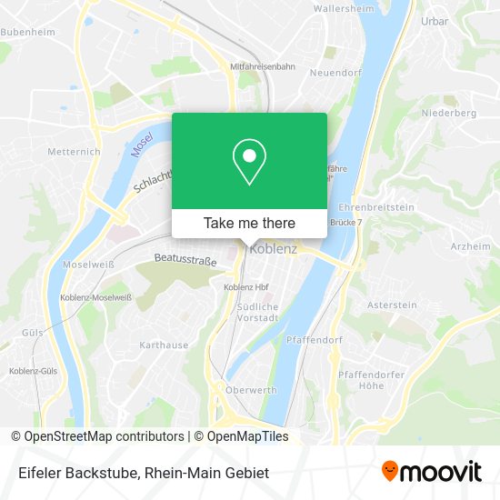 Карта Eifeler Backstube