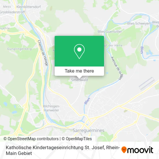 Карта Katholische Kindertageseinrichtung St. Josef