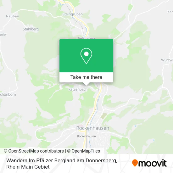Карта Wandern Im Pfälzer Bergland am Donnersberg