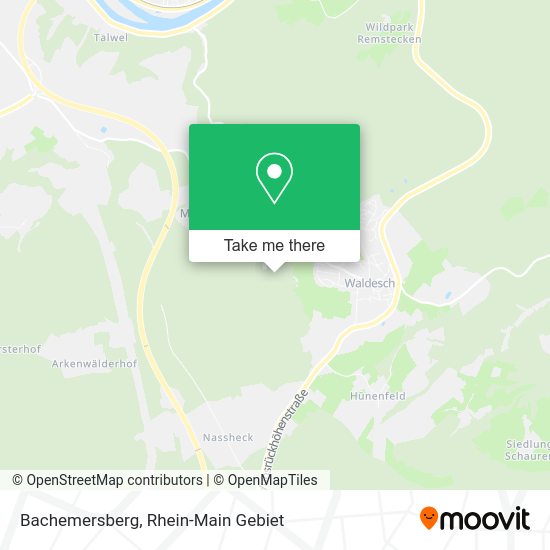Карта Bachemersberg