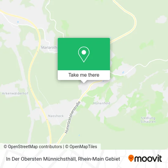 Карта In Der Obersten Münnichsthäll
