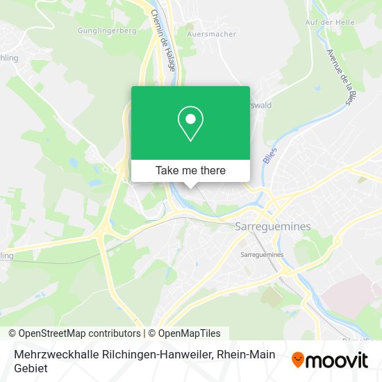 Карта Mehrzweckhalle Rilchingen-Hanweiler