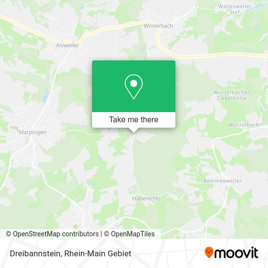 Dreibannstein map