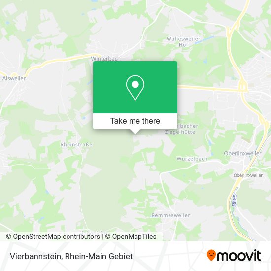 Карта Vierbannstein