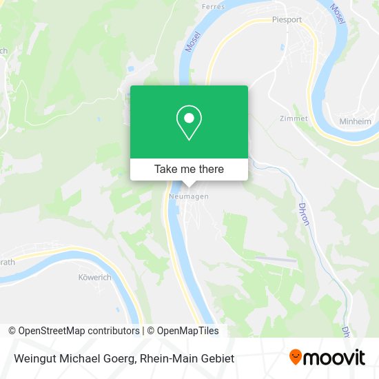 Карта Weingut Michael Goerg