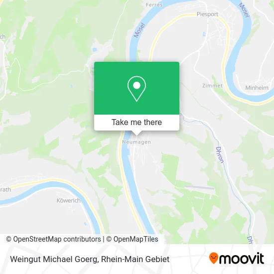 Карта Weingut Michael Goerg