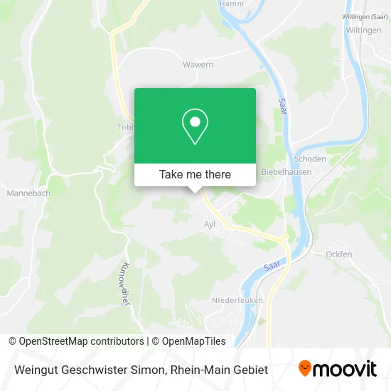 Карта Weingut Geschwister Simon