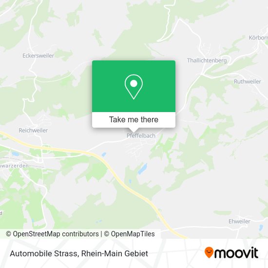 Automobile Strass map