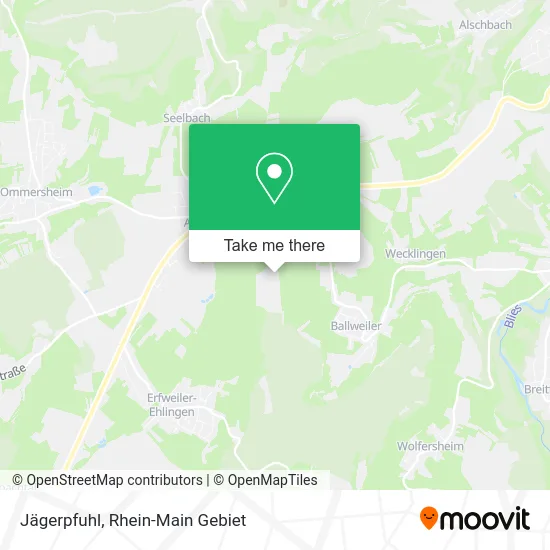 Карта Jägerpfuhl