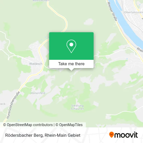Карта Rödersbacher Berg