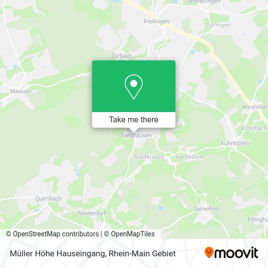 Карта Müller Höhe Hauseingang