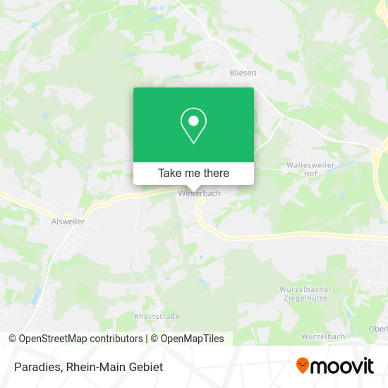 Карта Paradies