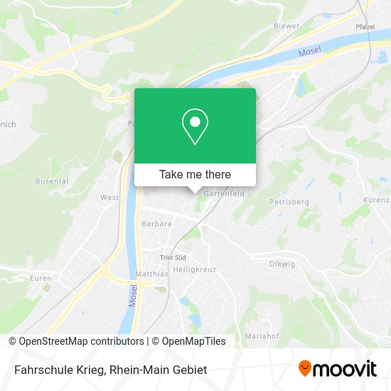 Карта Fahrschule Krieg