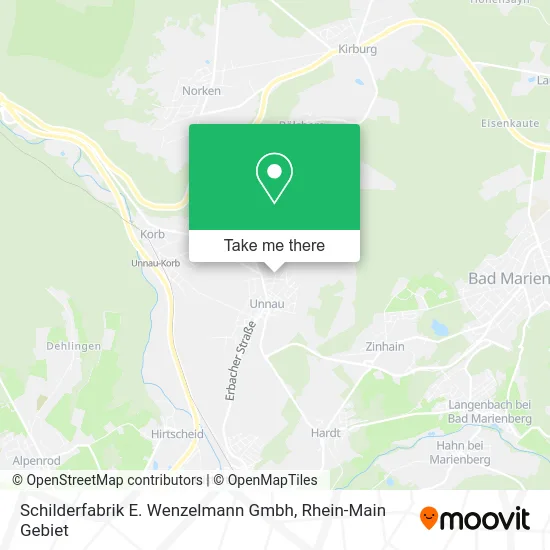 Карта Schilderfabrik E. Wenzelmann Gmbh