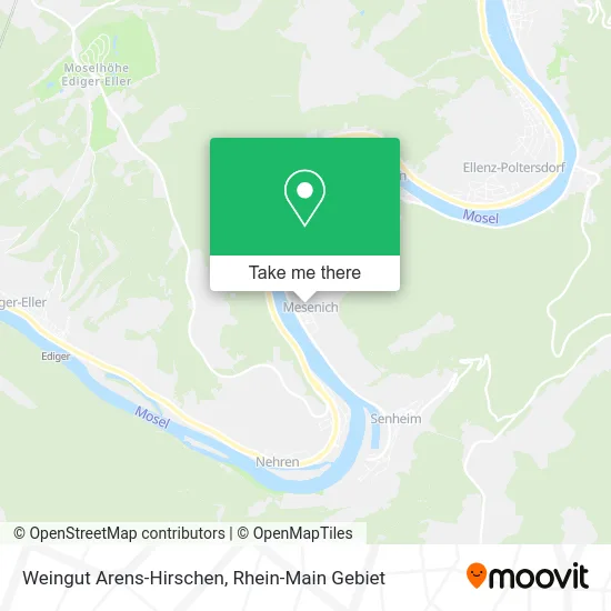 Карта Weingut Arens-Hirschen