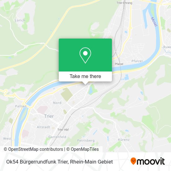 Карта Ok54 Bürgerrundfunk Trier