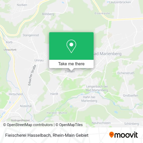Карта Fieischerei Hasselbach