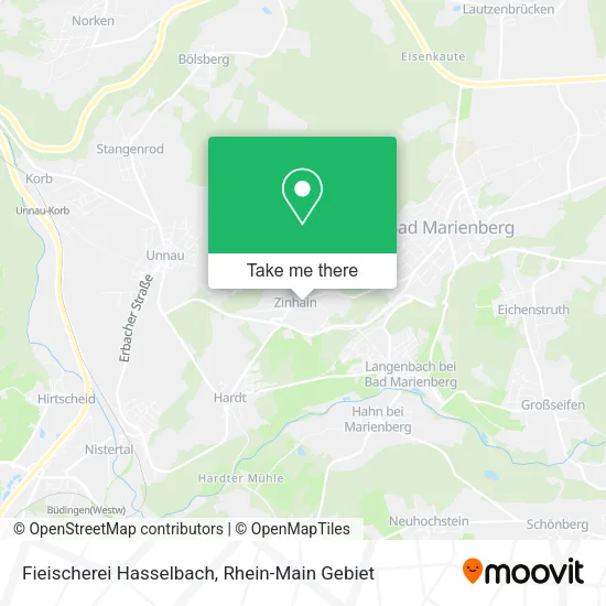 Карта Fieischerei Hasselbach