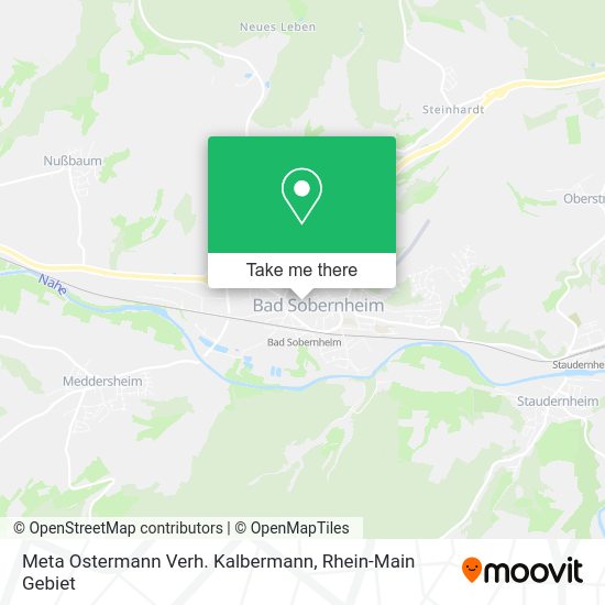 Карта Meta Ostermann Verh. Kalbermann
