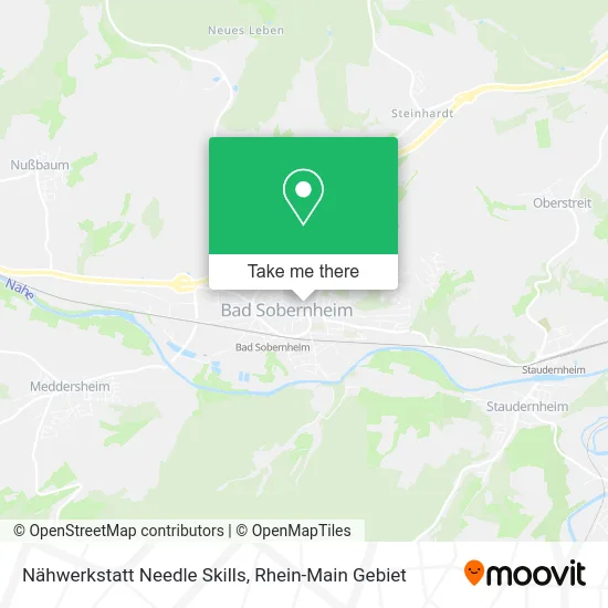 Карта Nähwerkstatt Needle Skills