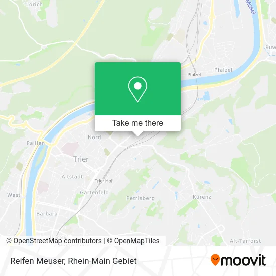 Карта Reifen Meuser