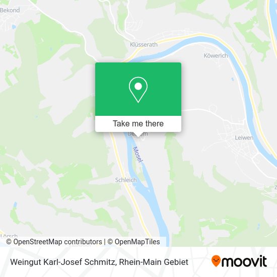 Карта Weingut Karl-Josef Schmitz