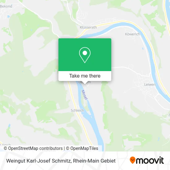 Карта Weingut Karl-Josef Schmitz