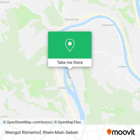 Карта Weingut Römerhof
