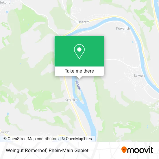 Карта Weingut Römerhof