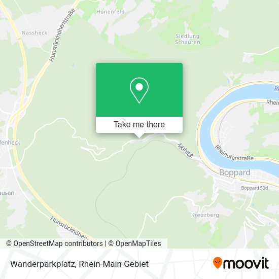 Карта Wanderparkplatz