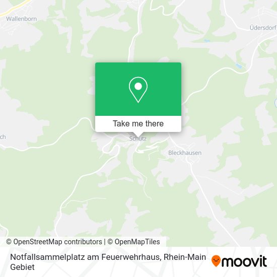 Карта Notfallsammelplatz am Feuerwehrhaus
