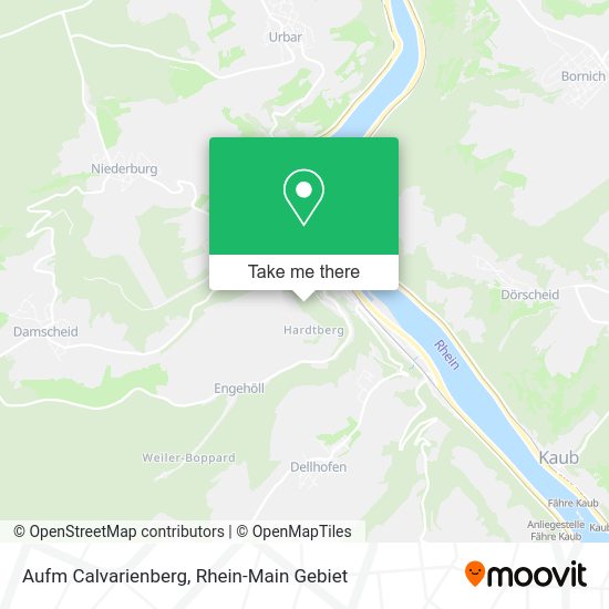 Карта Aufm Calvarienberg