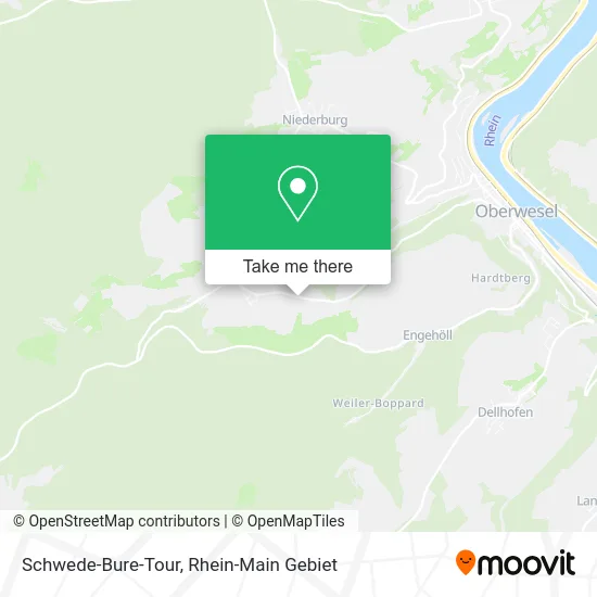 Карта Schwede-Bure-Tour