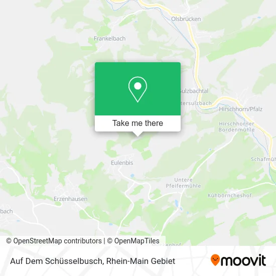 Карта Auf Dem Schüsselbusch