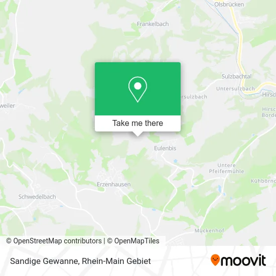 Карта Sandige Gewanne